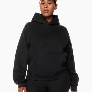 Aritzia TNA CozyAF Perfect Hoodie Black Fleece Size M Medium